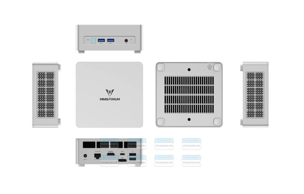 Máy Tính Mini Pc Minisforum Um750l Slim Amd Ryzen 5 7545u (16g, 0gb) 12