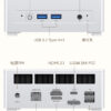 Máy Tính Mini Pc Minisforum Um760 Plus Amd Ryzen 5 7640hs (16g, 512gb) 4