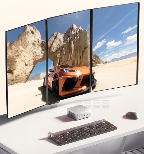 Máy Tính Mini Pc Minisforum Um760 Plus Amd Ryzen 5 7640hs (16g, 512gb) 9