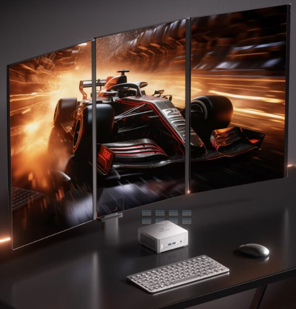 Máy Tính Mini Pc Minisforum Um870 Plus Amd Ryzen 7 8745h (16g, 1tb) 7