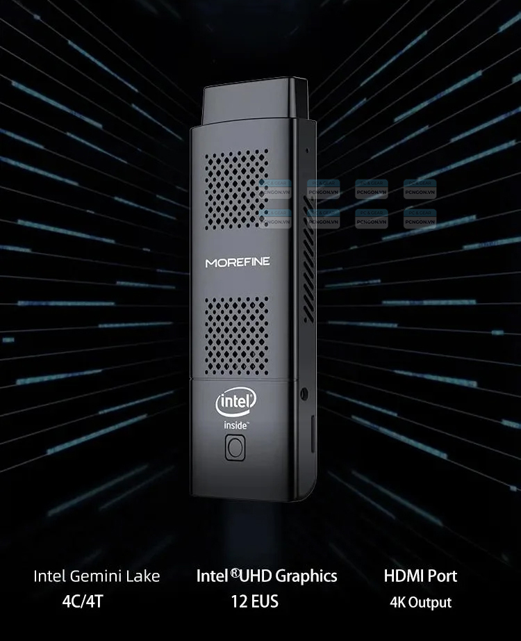 Máy Tính Mini Pc Morefine M1k Intel Pentium N5000 (8g,128gb) 6