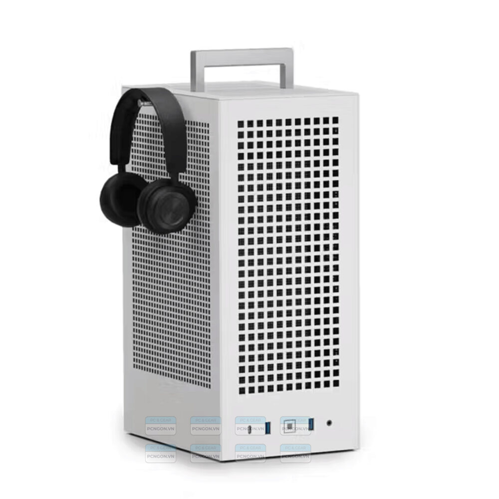Vỏ Case Máy Tính Mini Itx Hyte Revolt 3 (Đen, Trắng) 5