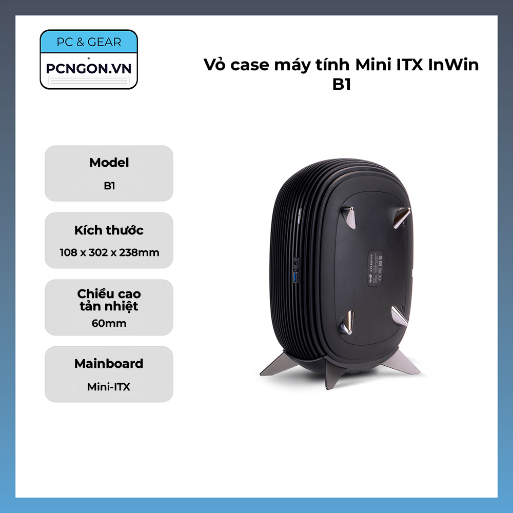 Vỏ Case Máy Tính Mini Itx Inwin B1