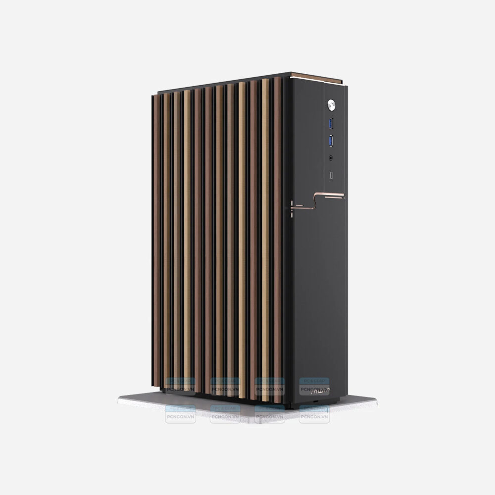 Vỏ Case Máy Tính Mini Itx Inwin Modfree Mini Mod Ii (gỗ, Lưới) 4