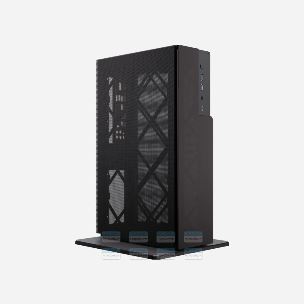 Vỏ Case Máy Tính Mini Itx Inwin Modfree Mini Mod Ii (gỗ, Lưới) 8