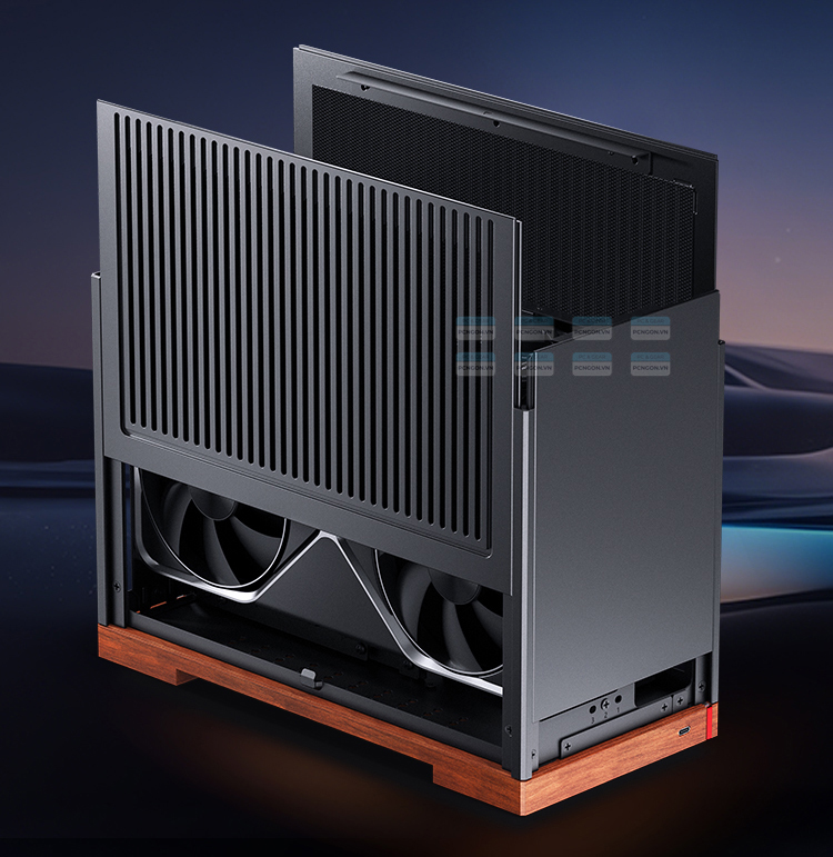 Vỏ Case Máy Tính Mini Itx Jonsbo T9 (black, Silver) 12