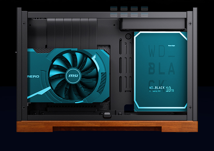 Vỏ Case Máy Tính Mini Itx Jonsbo T9 (black, Silver) 9