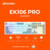 Bàn Phím Cơ Không Dây Dareu Ek106 Pro Cloud Switch 3 Mode (black Goldenhaze Blue)