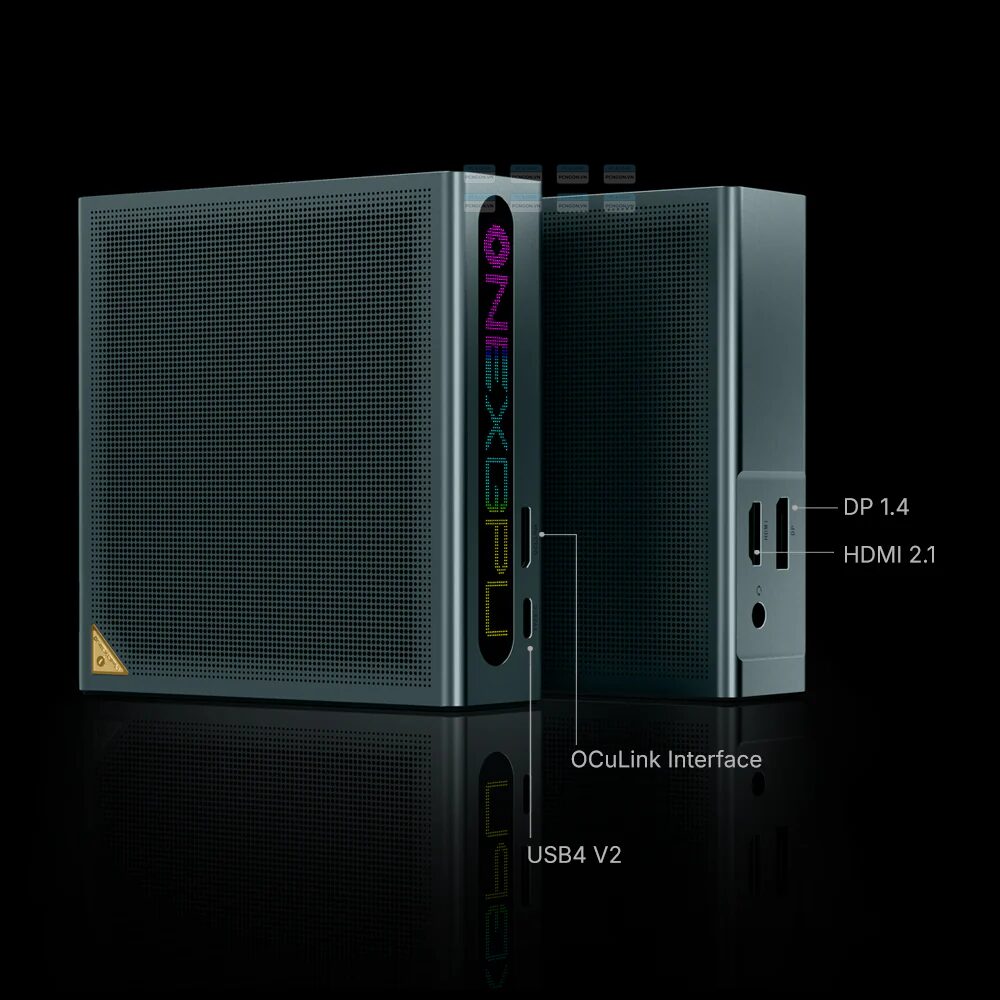 Card đồ Họa Rời Egpu Onexplayer Onexgpu Lite Amd Rx 7600m Xt 8gb Gddr6 (oculink, Usb4) 2