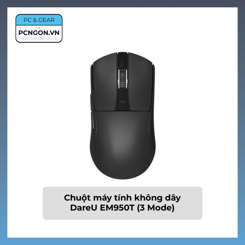 Chuột máy tính không dây DareU EM950T (3 Mode)