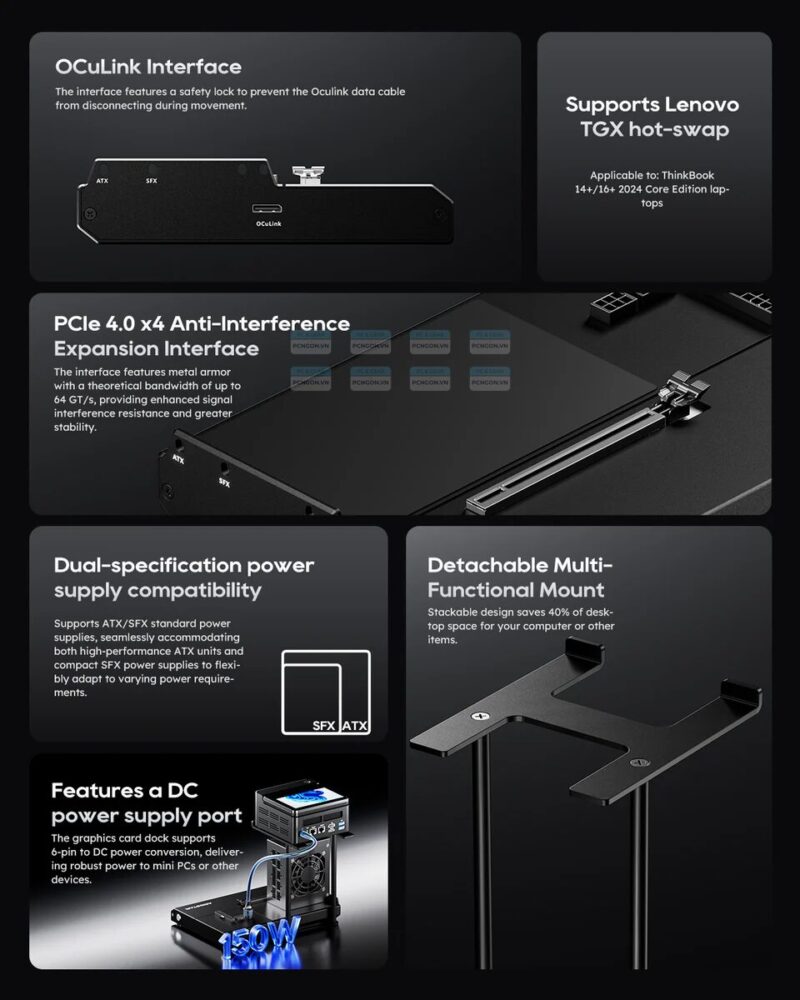 Dock Egpu Aoostar Eg01 Oculink 2