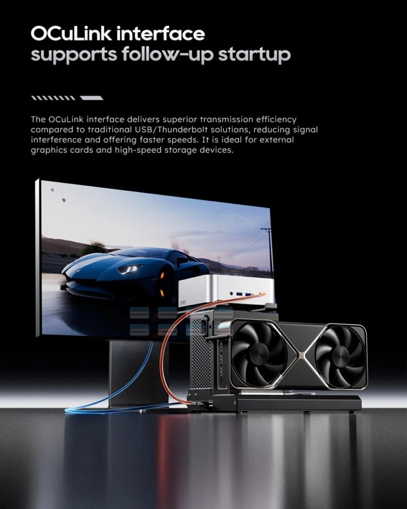 Dock Egpu Aoostar Eg02 Thunderbolt 5 Oculink 7
