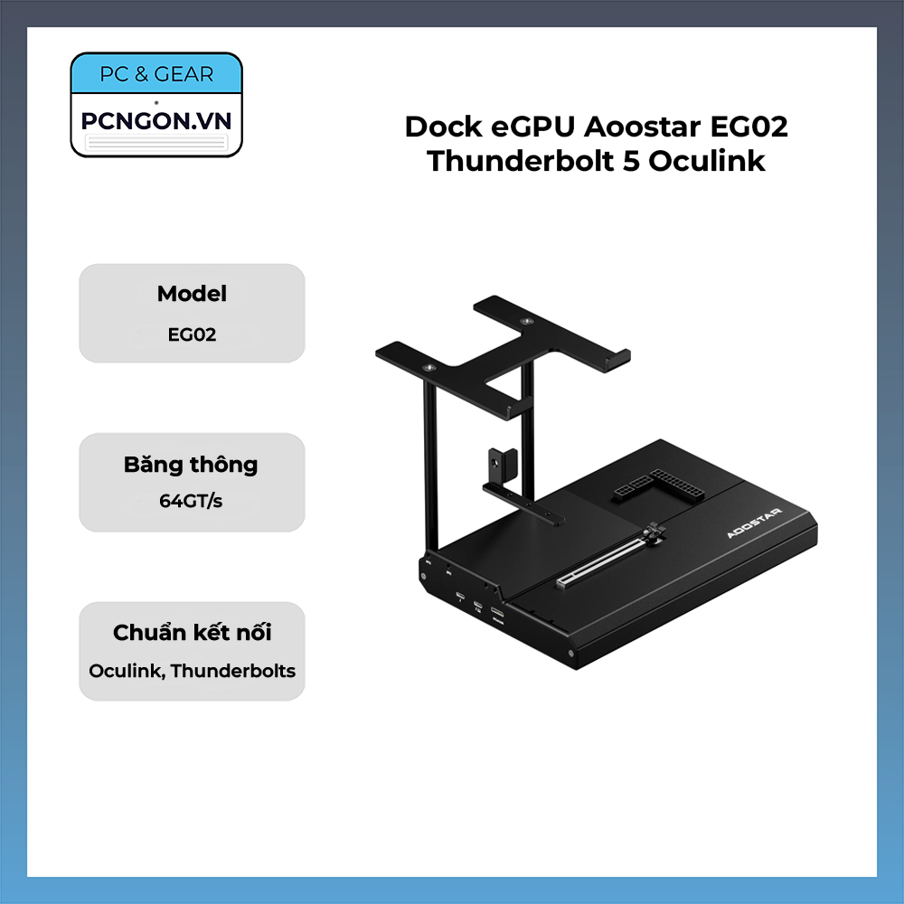 Dock Egpu Aoostar Eg02 Thunderbolt 5 Oculink