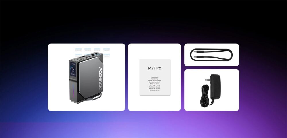 Máy Tính Mini Pc Acemagic S1 Intel (n150, N100) 7