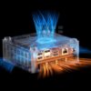 Máy Tính Mini Pc Minisforum X1 Lite 255 Amd Ryzen 7 255 (barebone) 6