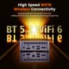 Máy Tính Mini Pc Peladn Wo7 Amd Ryzen 7 7735u (barebone) 8