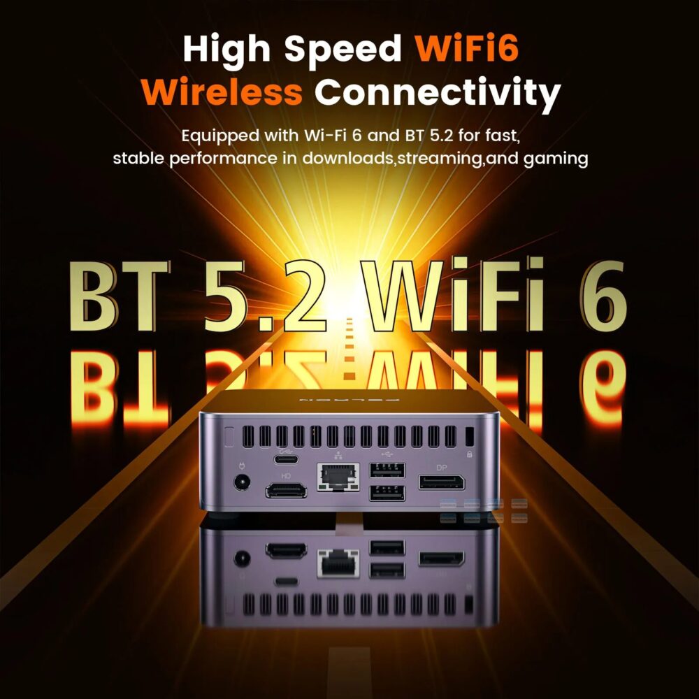 Máy Tính Mini Pc Peladn Wo7 Amd Ryzen 7 7735u (barebone) 8