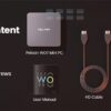 Máy Tính Mini Pc Peladn Wo7 Amd Ryzen 7 7735u (barebone) 9
