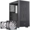 Vỏ Case Máy Tính Einarex P100 (trắng, Đen) 1