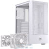 Vỏ Case Máy Tính Einarex P100 (trắng, Đen) 3