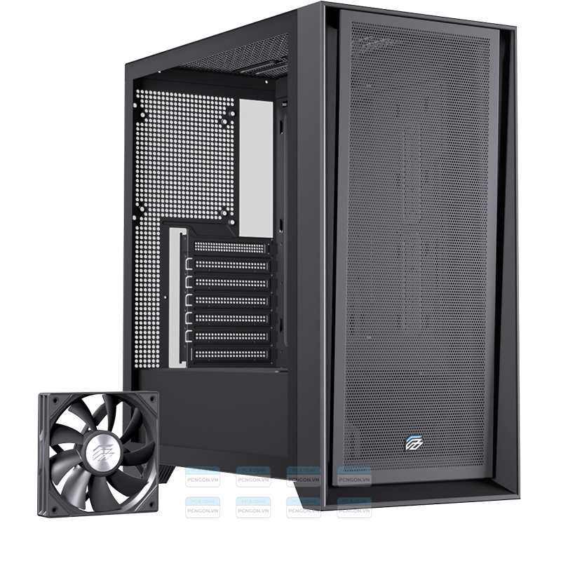 Vỏ Case Máy Tính Einarex P600 (trắng, Đen) 2