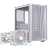 Vỏ Case Máy Tính Einarex Pm150 Rgb (trắng, Đen) 2