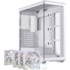 Vỏ Case Máy Tính Einarex S700 (trắng, Đen) 3