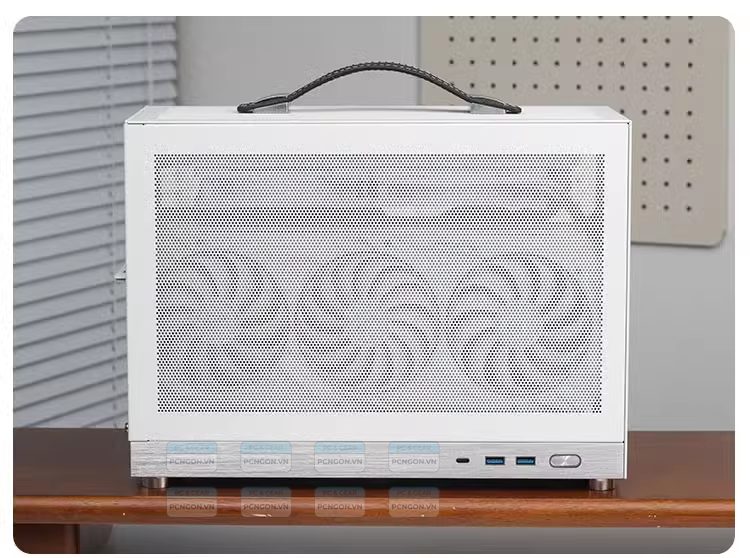 Vỏ Case Máy Tính Mini Itx Shiny Snake S450 - Đen (riser 5.0) 3