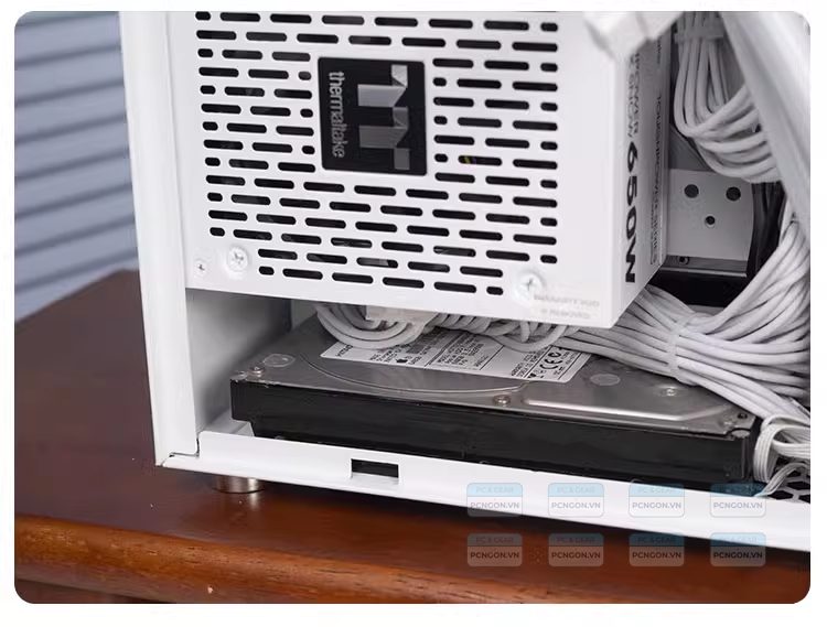 Vỏ Case Máy Tính Mini Itx Shiny Snake S450 - Đen (riser 5.0) 5