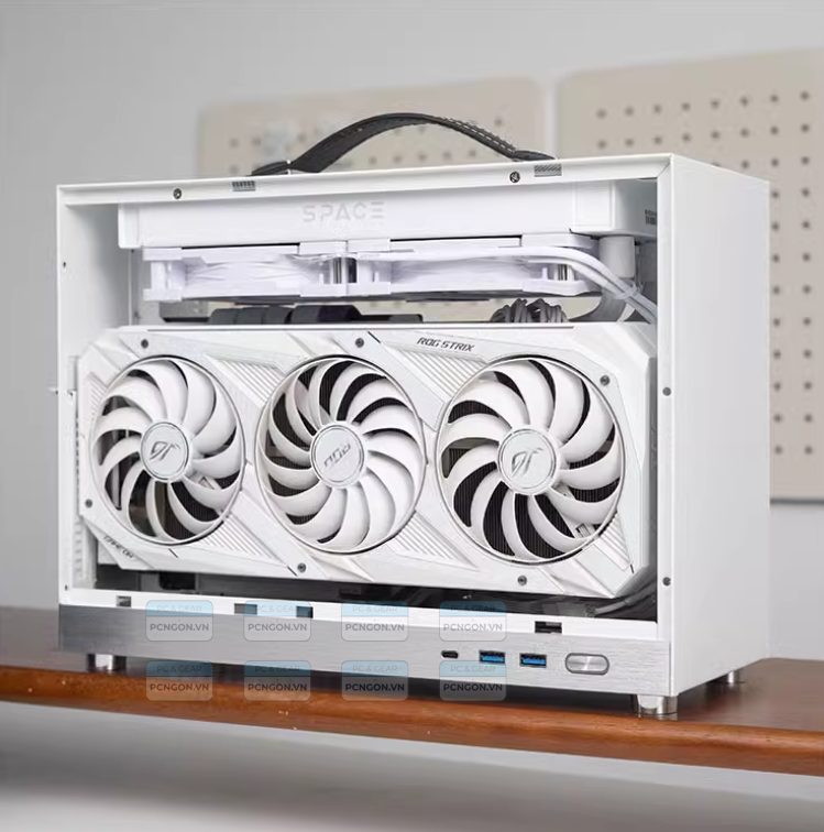 Vỏ Case Máy Tính Mini Itx Shiny Snake S450 - Đen (riser 5.0) 9