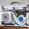 Vỏ Case Máy Tính Mini Itx Shiny Snake S450 Pro – Trắng (riser 5.0) 3