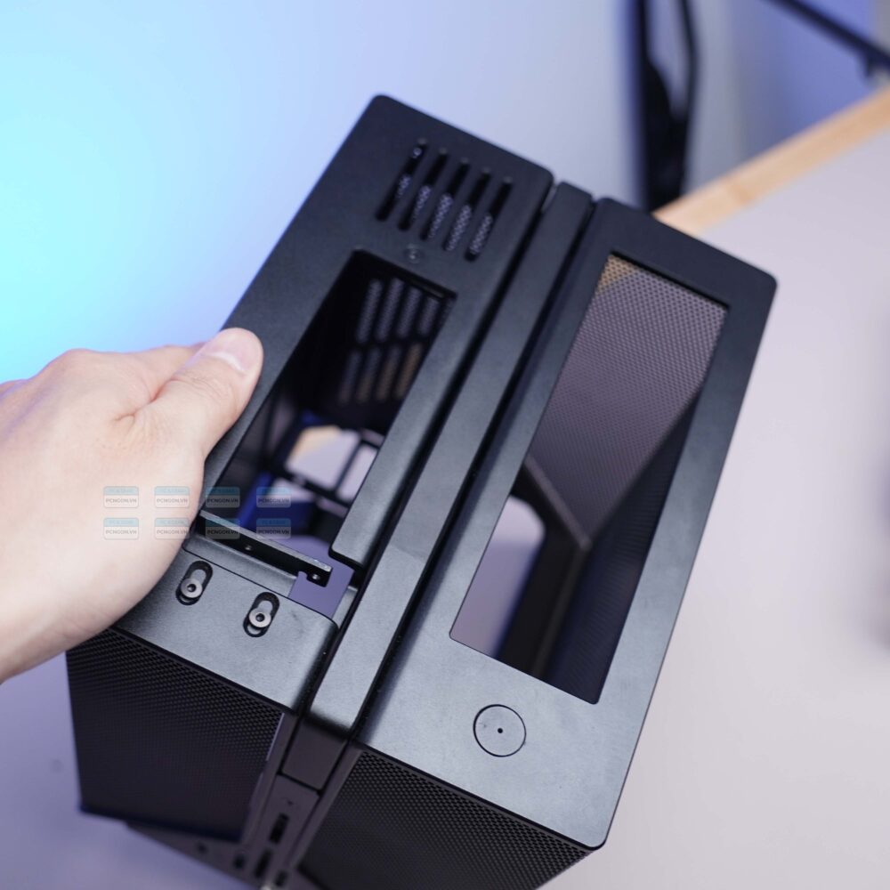 Vỏ Case Máy Tính Mini Itx Xtia Xproto Mini đen Cũ đã Qua Sử Dụng (kèm Riser 4.0) 19