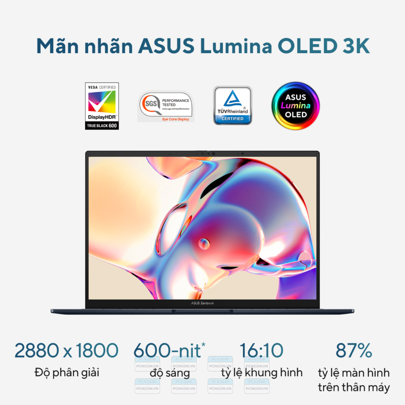 Laptop Asus Zenbook 14 Oled Ux3405m (ultra 7 155h, Ram 32gb, Ssd 1tb) 7