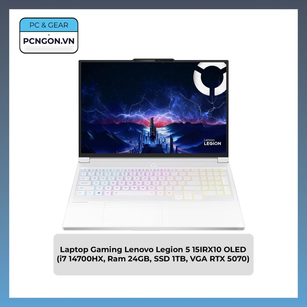 Laptop Gaming Lenovo Legion 7 16iax10 Oled (ultra 9 275hx, Ram 32gb, Ssd 1tb, Vga Rtx 5060)