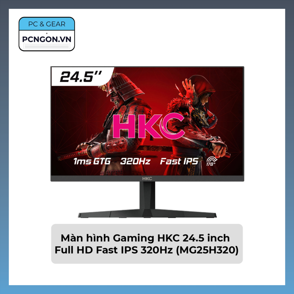 Màn Hình Gaming Hkc 24.5 Inch Full Hd Fast Ips 320hz (mg25h320)