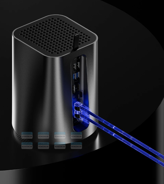 Máy Tính Mini Pc Aoostar Wtr R3 Amd Ryzen 3 3200u 2 Bay 40tb Nas (barebone) 9