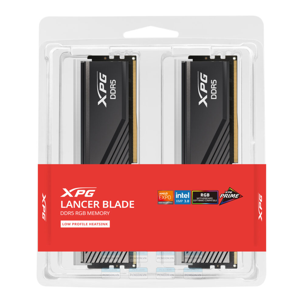 Ram Pc Adata Lancer Blade Rgb Black 32gb Ddr5 6000mhz (2 X 16gb) 4