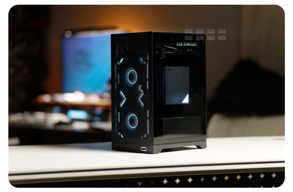 Vỏ Case Máy Tính Mini Itx Shiny Snake L200 (trắng, Đen) 3