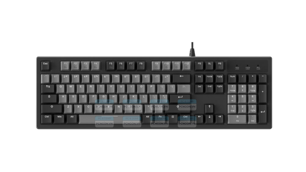 Bàn Phím Cơ Dareu Ek104 Grey Black Dream Switch 1