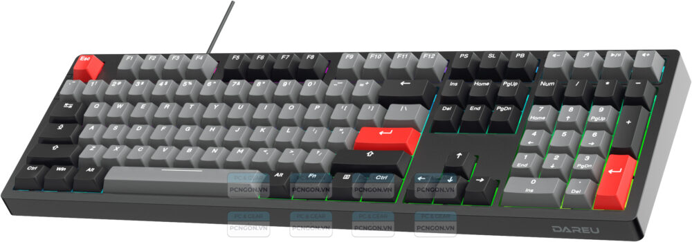 Bàn Phím Cơ Dareu Ek108 Rt Black Red Sky Magnetic Switch 7