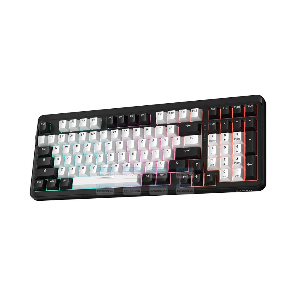 Bàn Phím Cơ Dareu Ek98 White Black Dream Switch 2