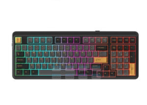 Bàn Phím Cơ Không Dây Dareu Ek98 Pro Black Golden Cloud Switch (3 Mode) 1