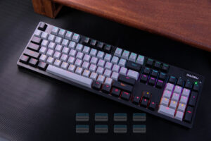 Bàn Phím Quang Cơ Dareu Ek1280x Black Grey Blue Switch 4