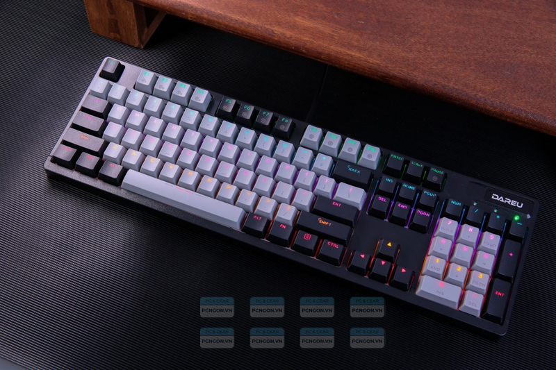 Bàn Phím Quang Cơ Dareu Ek1280x Black Grey Blue Switch 4