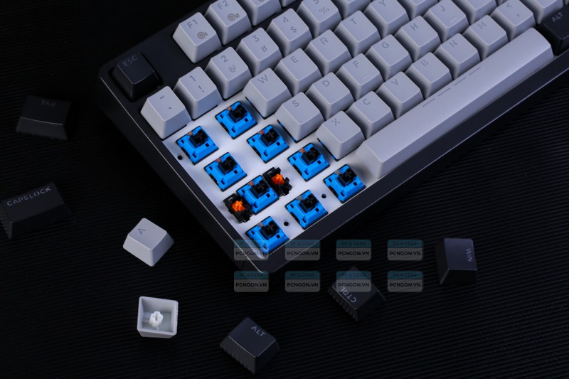 Bàn Phím Quang Cơ Dareu Ek1280x Black Grey Blue Switch 5