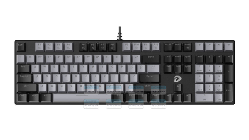 Bàn Phím Quang Cơ Dareu Ek810x Black Grey Blue Switch 4