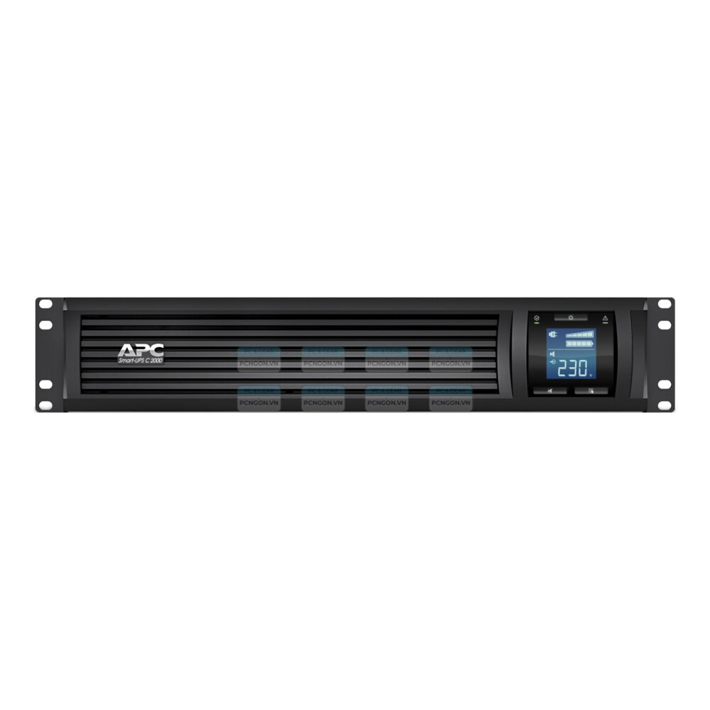 Bộ Lưu điện Apc Smart Ups C 2000va 2u Rack Mountable 230v (smc2000i-2u) 2