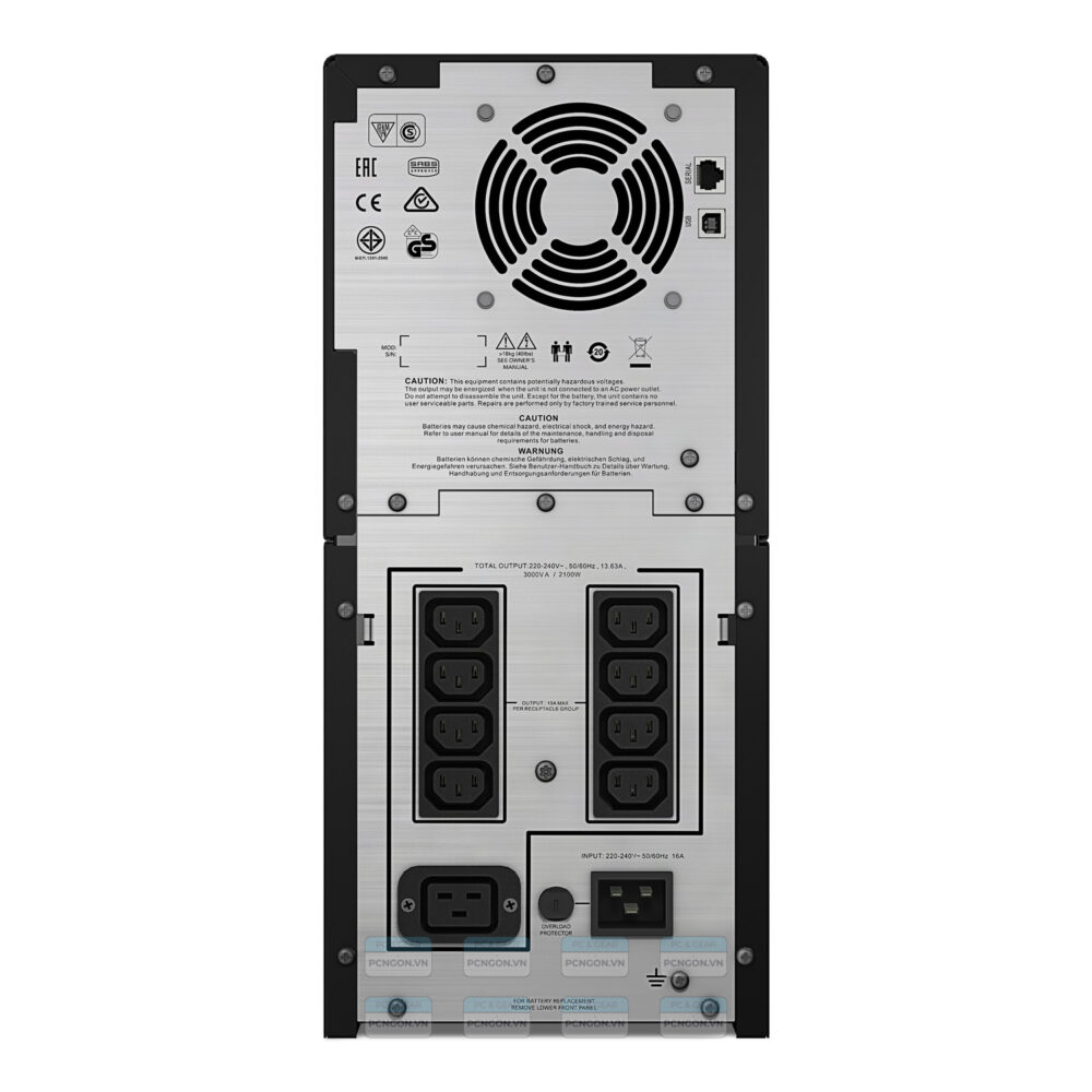 Bộ Lưu điện Apc Smart Ups C 3000va Lcd 230v (smc3000i) 4