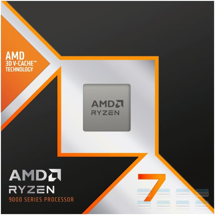 Cpu Amd Ryzen 7 9850x3d Chính Hãng (4.7ghz Turbo 5.6ghz, 8 Nhân 16 Luồng) 6