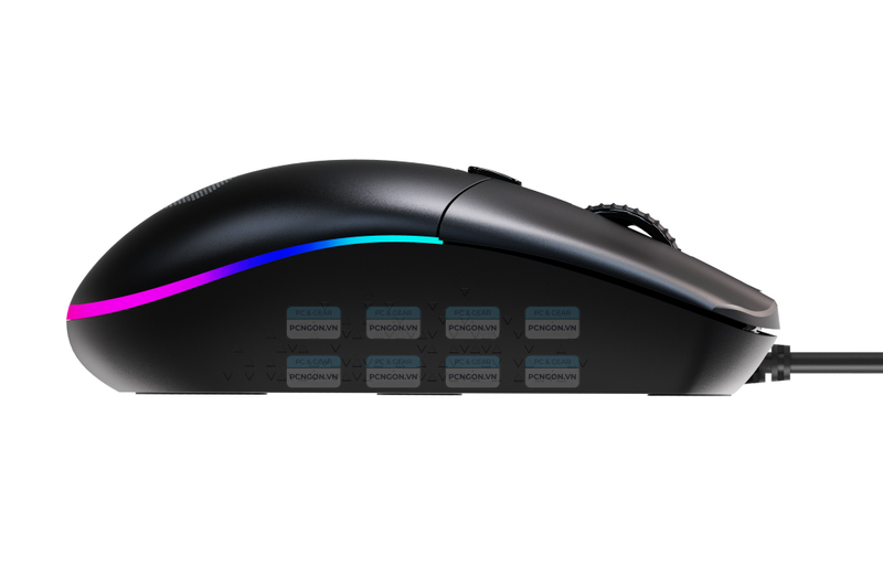 Chuột Máy Tính Gaming Dareu Em911 Rgb (black, White) 3